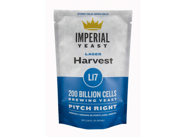 L17 Harvest [Prod. 21 Oct 2025] Imperial Yeast - Best før Feb 2026 